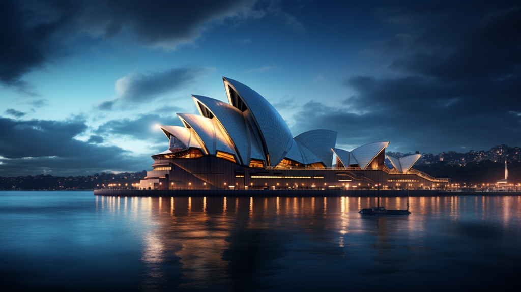 In this image, two iconic concert halls—Sydney Opera House and Carnegie Hall—are showcased. The visual representation emphasizes the architectural beauty and acoustic excellence of these venues, highlighting the effective use of acoustic treatments, including polyester acoustic panels. Sydney Opera House and Carnegie Hall stand as testaments to the art and science of acoustic design, serving as guides for other concert halls seeking to elevate their sonic potential and create legendary spaces for performances