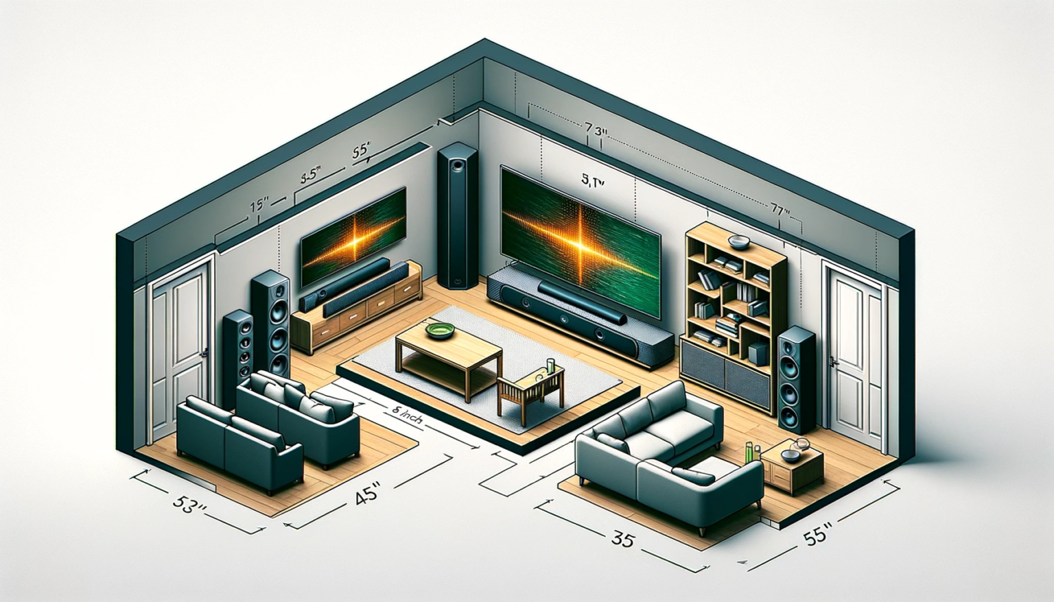 What Size Soundbar Should I Choose For A 55 Inch TV? Burton's Blog