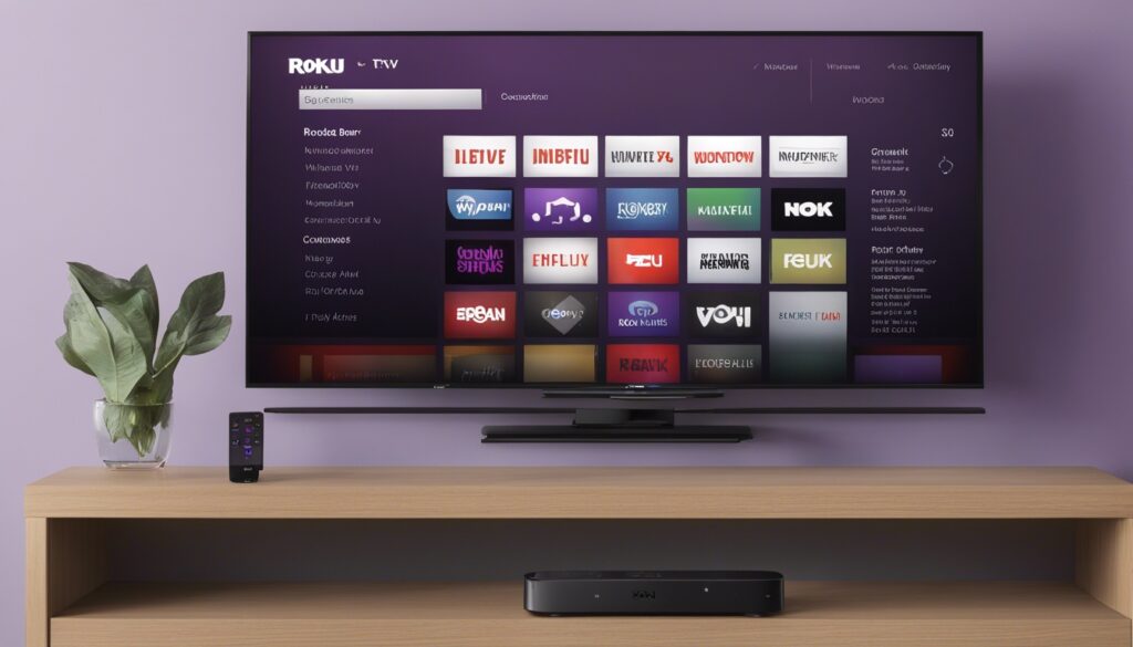 On-screen troubleshooting guide for Roku TV users encountering issues controlling their soundbars with the remote. Visual steps include unpairing and re-pairing devices, checking the infrared sensor on the soundbar, replacing Roku remote batteries, and suggesting the use of analog audio connections if needed. The image provides a comprehensive visual aid for users to troubleshoot and enhance their home entertainment setup effortlessly.