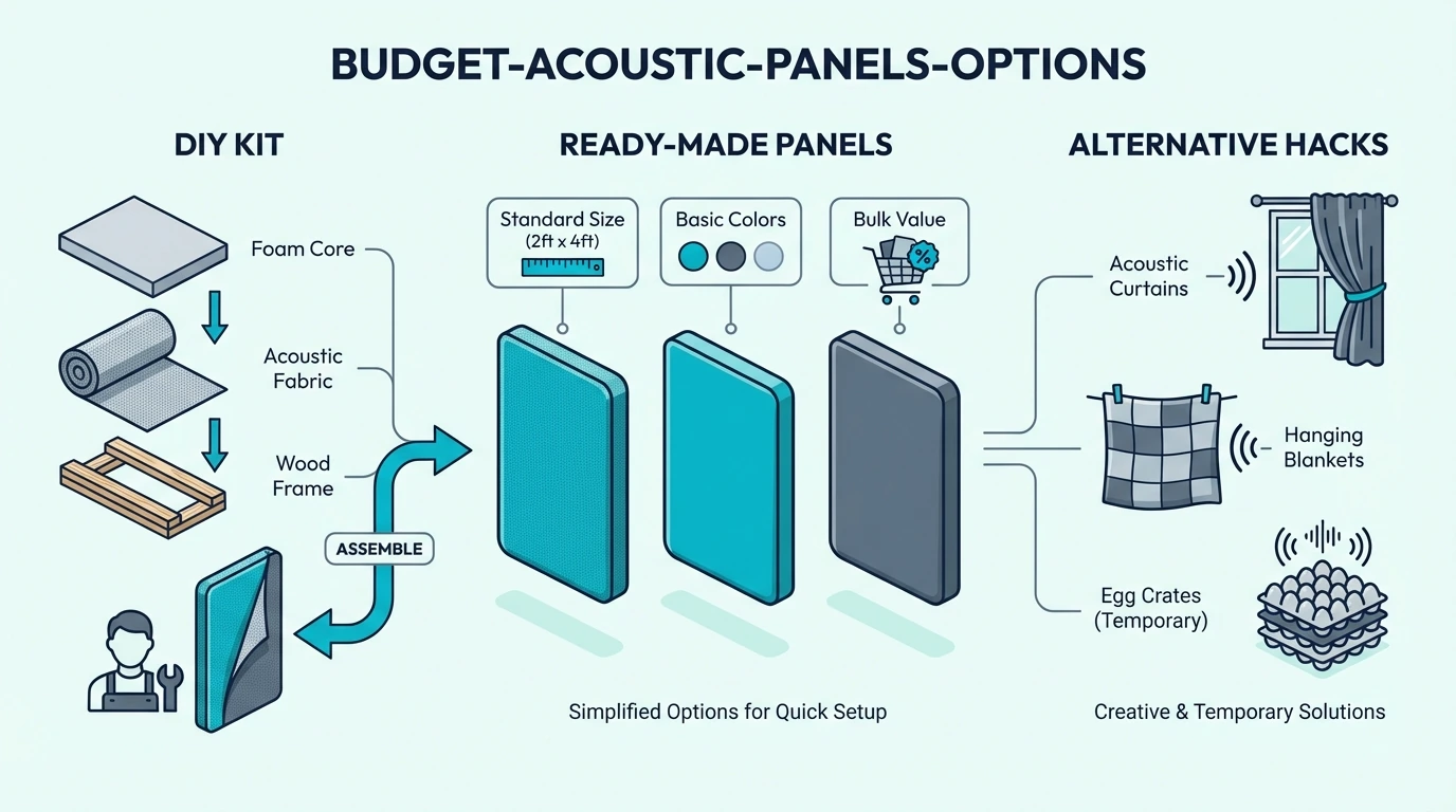Budget-Acoustic-Panels-Options for best acoustic panels