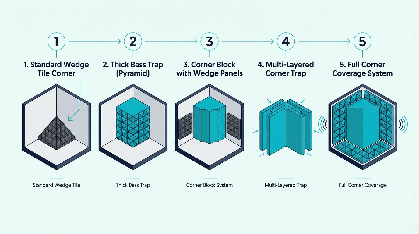 Top five corner acoustic treatment product options