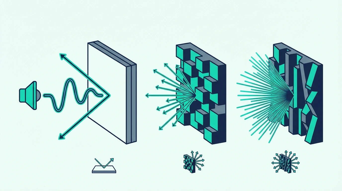 Sound Diffuser Types Best Sound Diffuser: 4 Panels That Actually Scatter