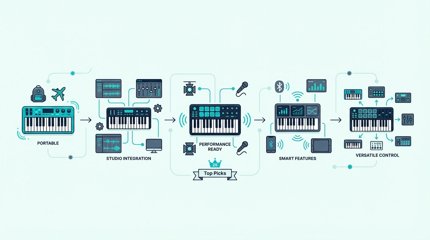 Top 25-key MIDI controller picks