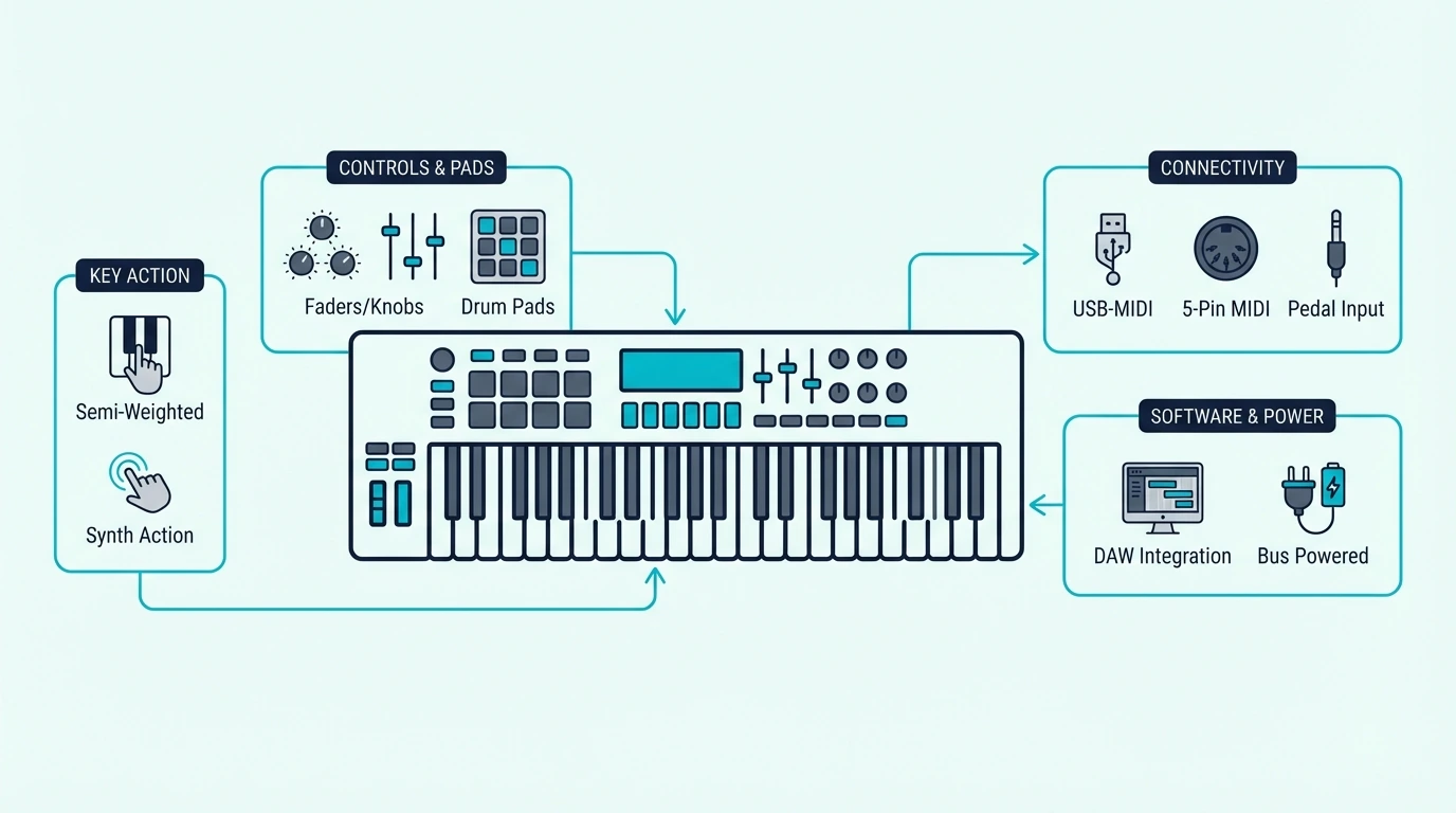 Buying guide for 49-key MIDI controllers