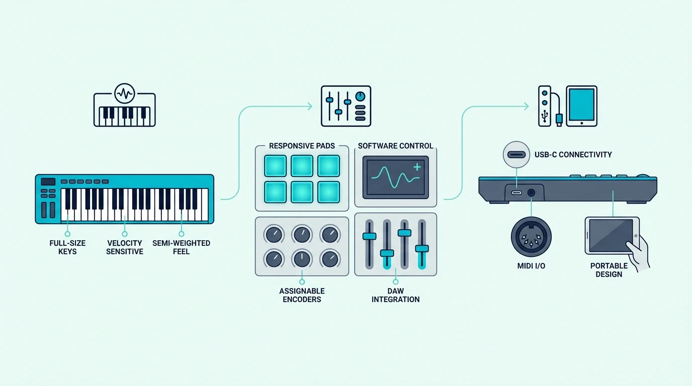 Top 61-key MIDI controller picks