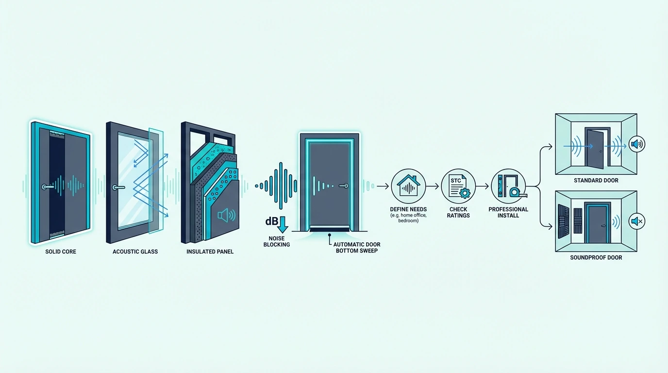 How to choose a soundproof interior door
