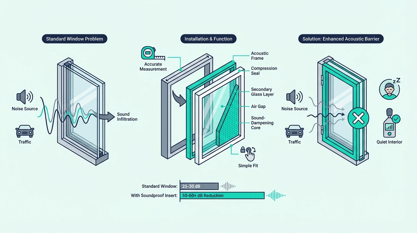 What to know before buying soundproof window inserts