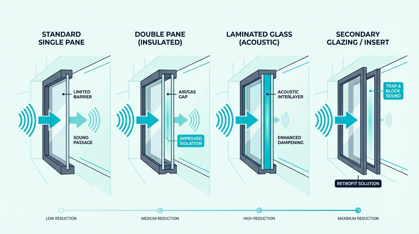 Best soundproof window options for homes