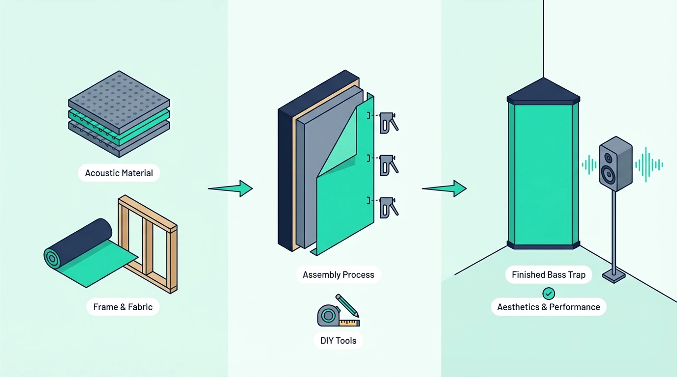 Affordable ways to make budget bass traps look better