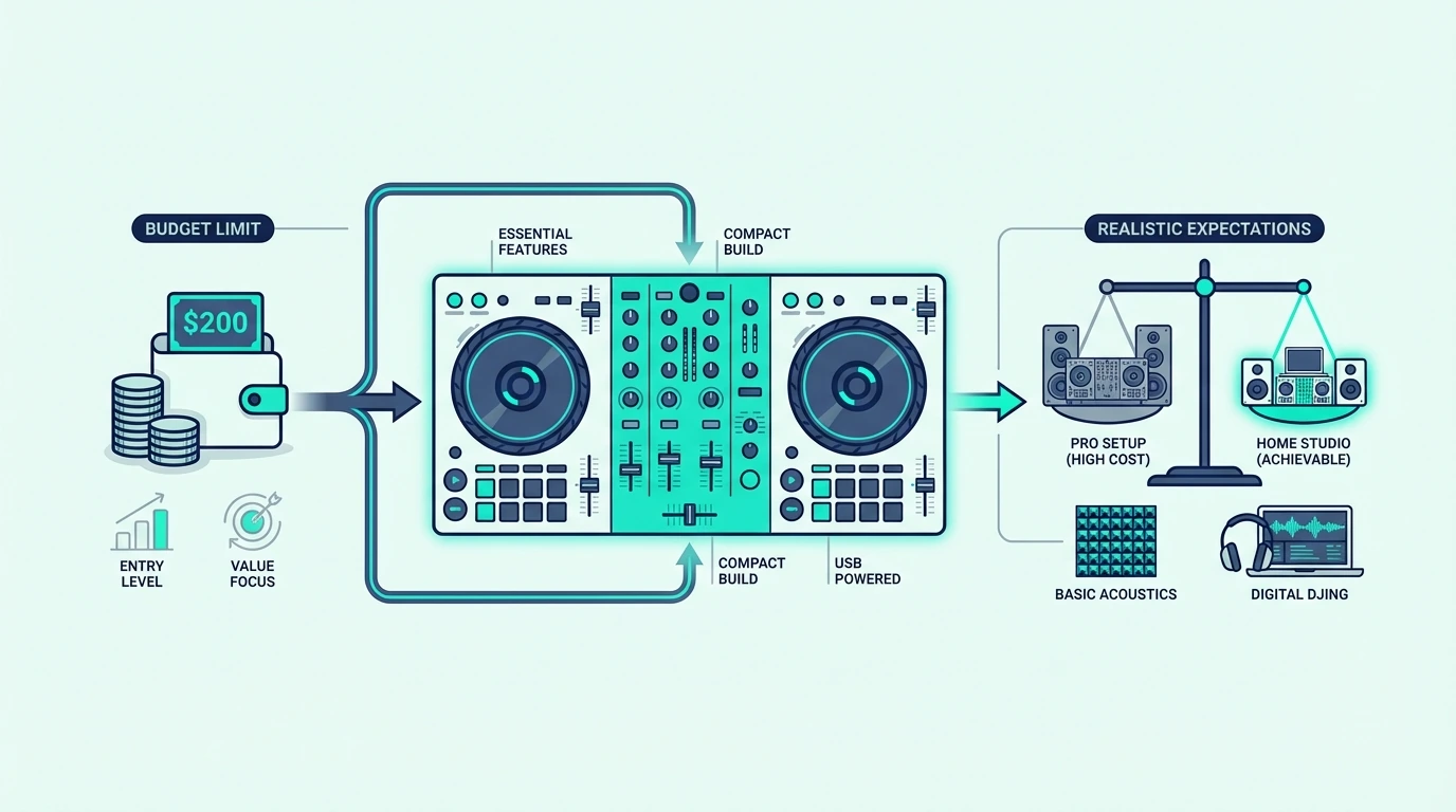 What to expect from DJ controllers under 200 dollars