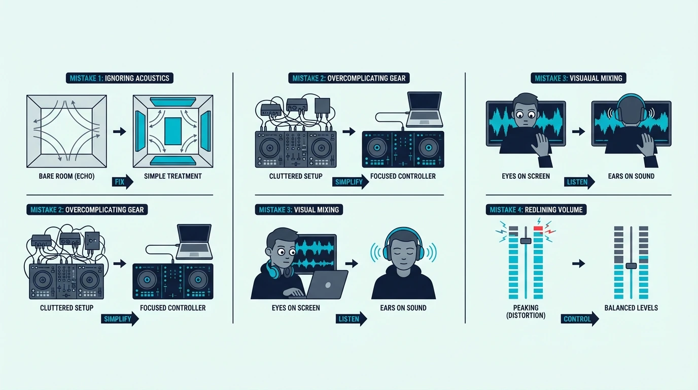 Common mistakes when buying a first DJ controller