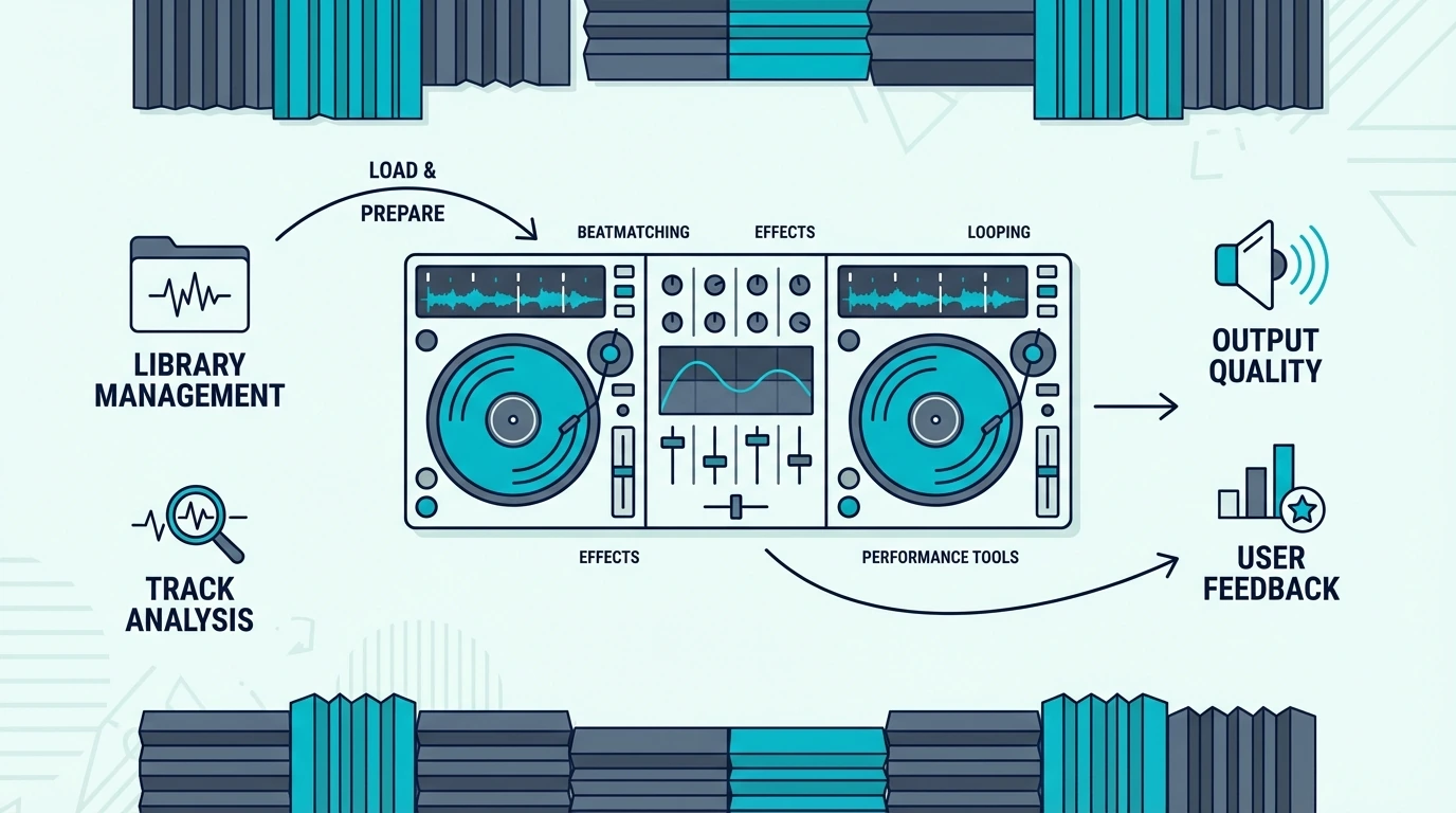 Engine DJ software review section