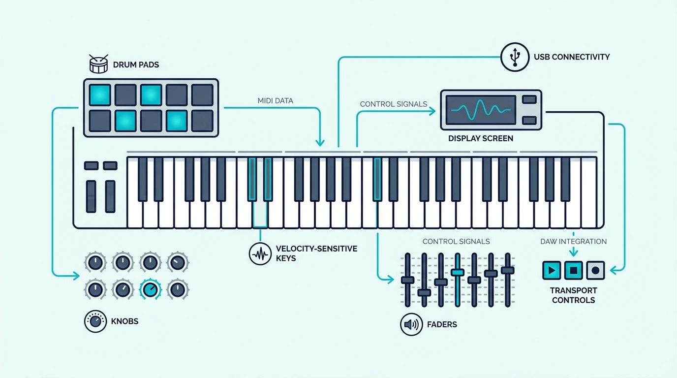 Novation Launchkey 61 features
