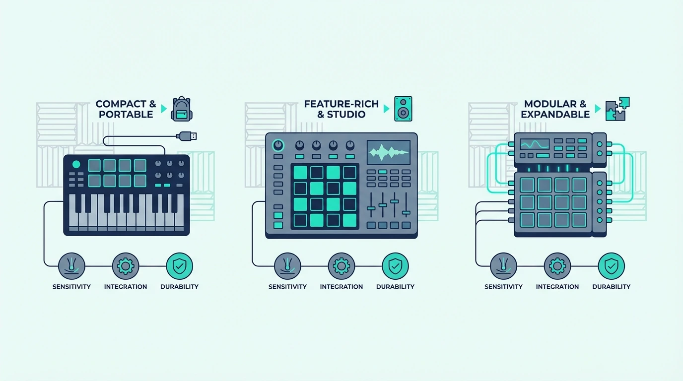 Top MIDI pad controller picks