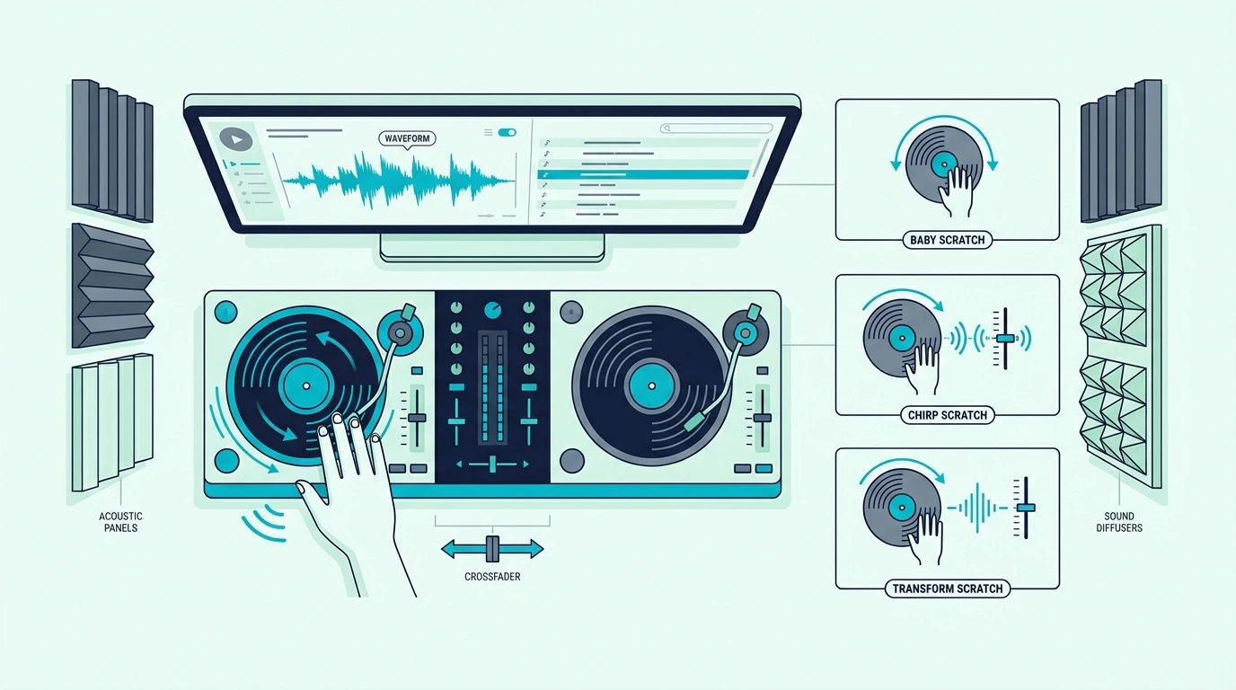 Scratching techniques for VirtualDJ controllers