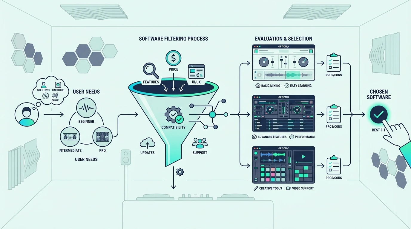 Guide to choosing the right DJ mixing software