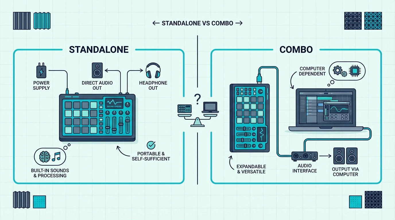 Standalone pad controllers compared with combo controllers