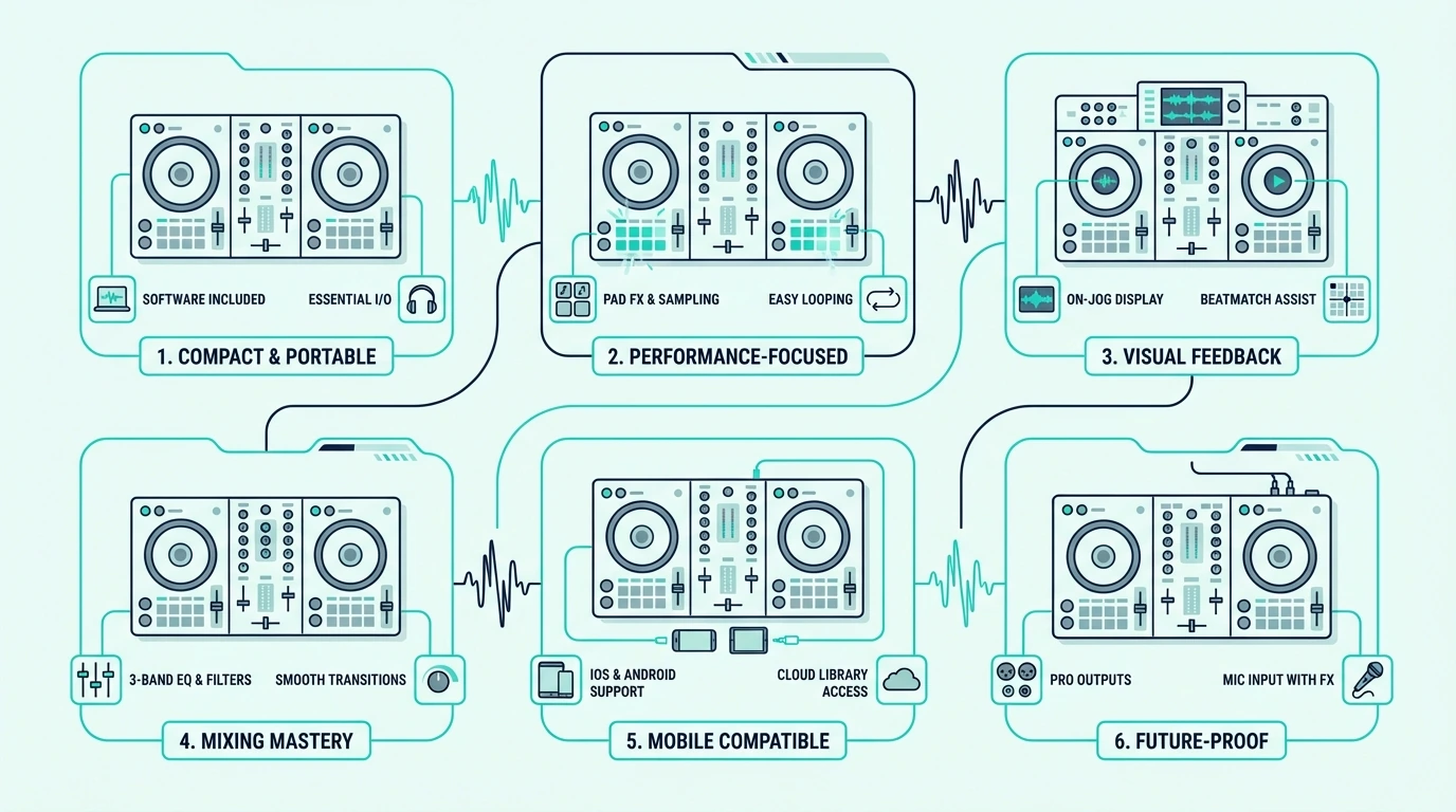 Top six beginner DJ controller picks