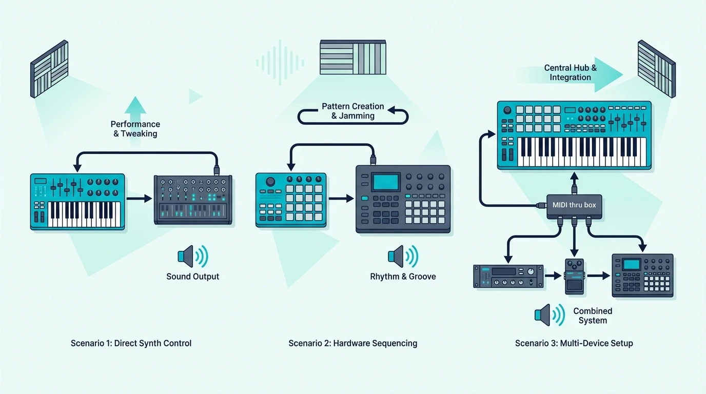 When to choose a MIDI controller anyway
