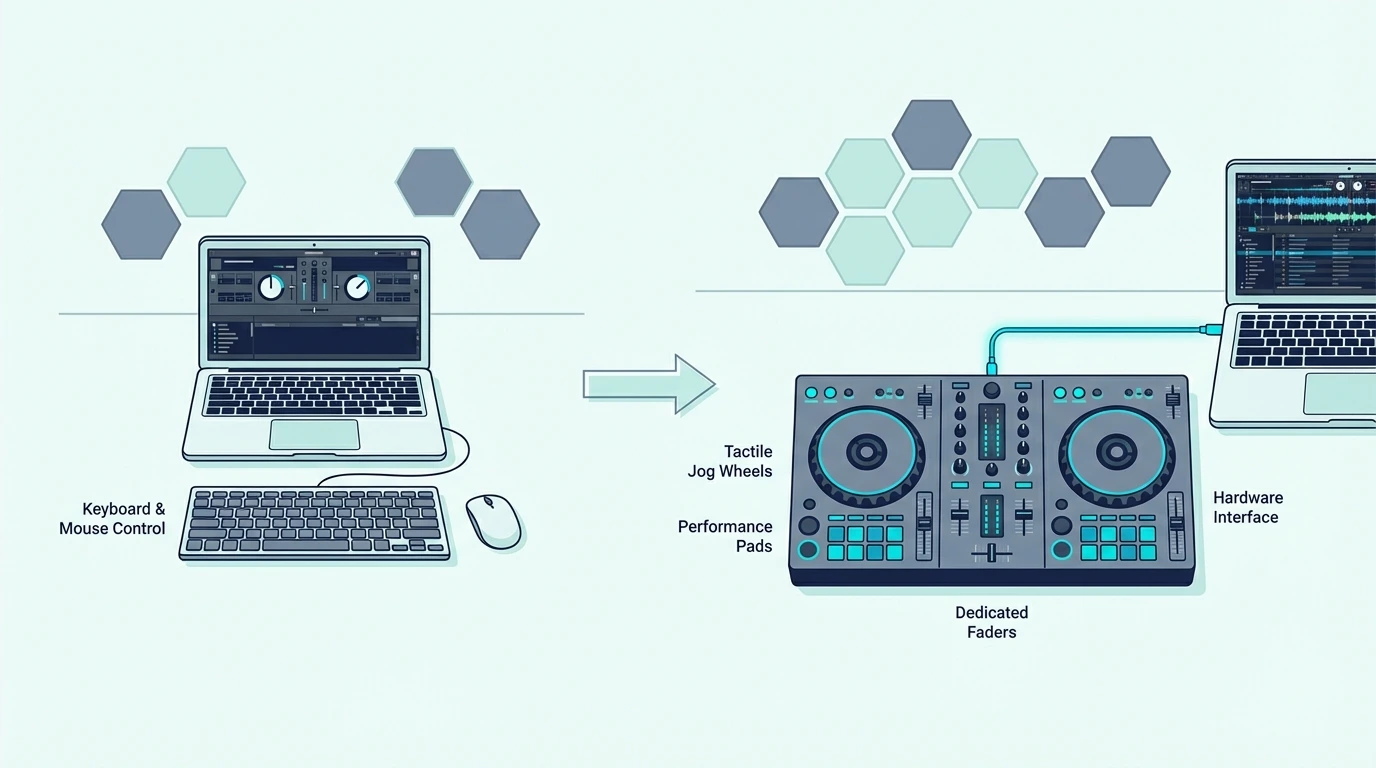 When a DJ controller is needed for better control