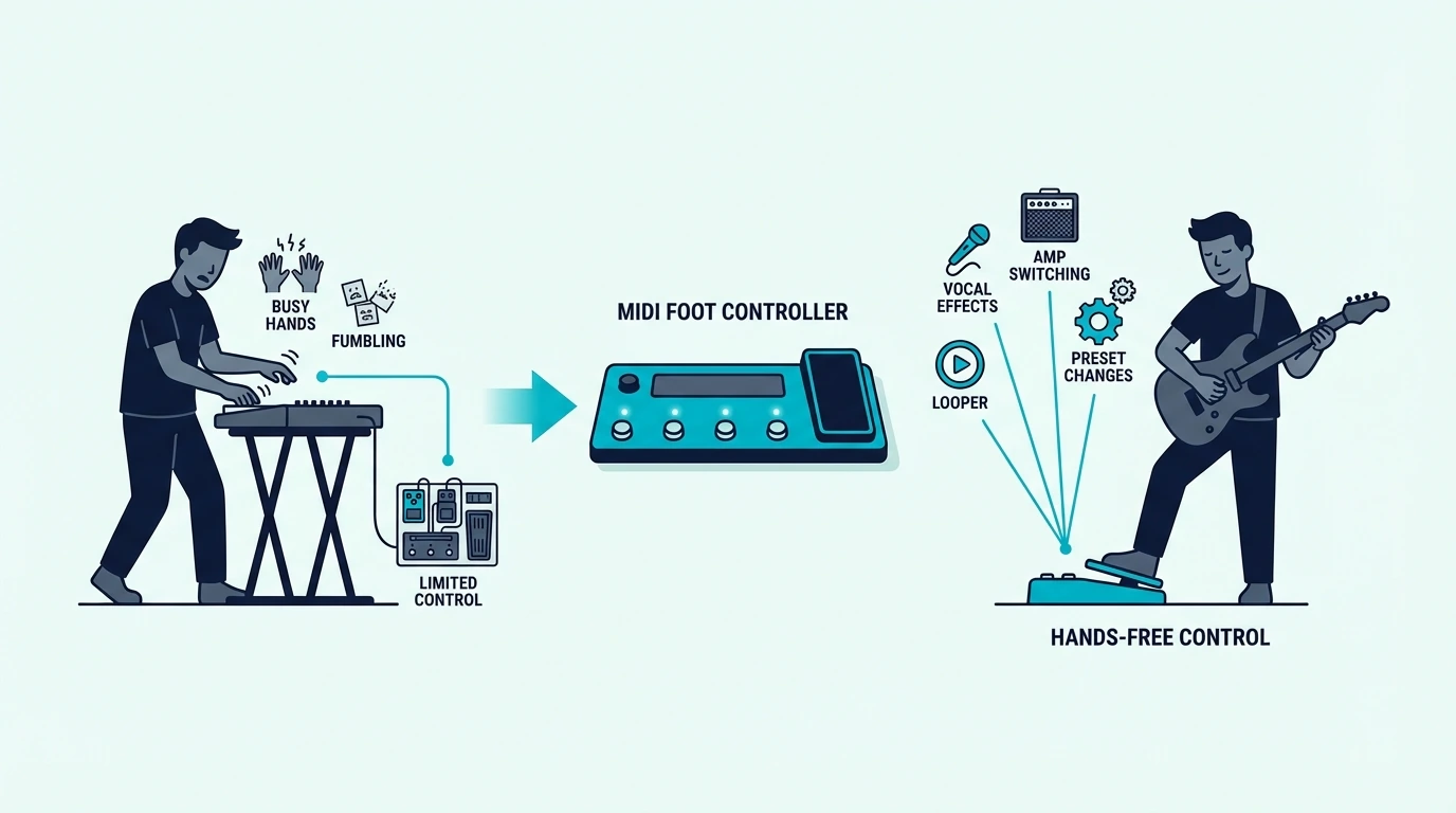 Who needs a MIDI foot controller