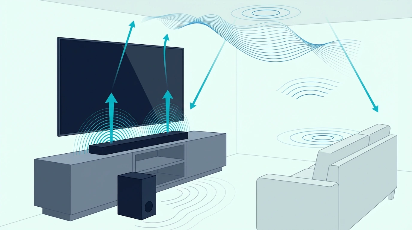 Atmos and height channels compared with 5.1 soundbars