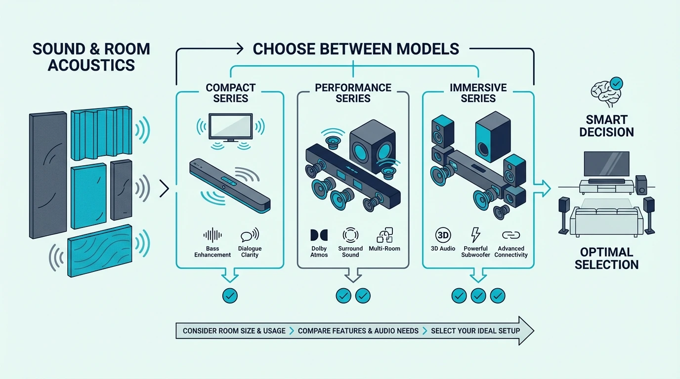 How to choose between JBL soundbar models