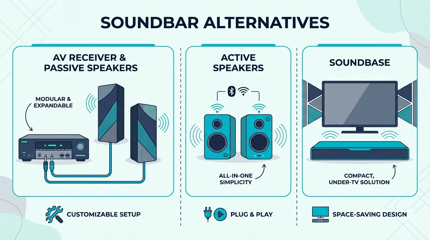 Alternatives to Sonos soundbars