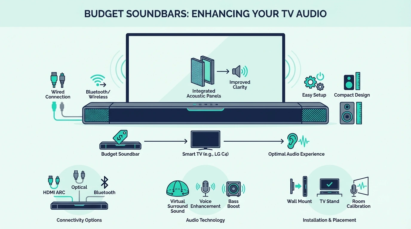 Budget soundbar picks for the LG C4