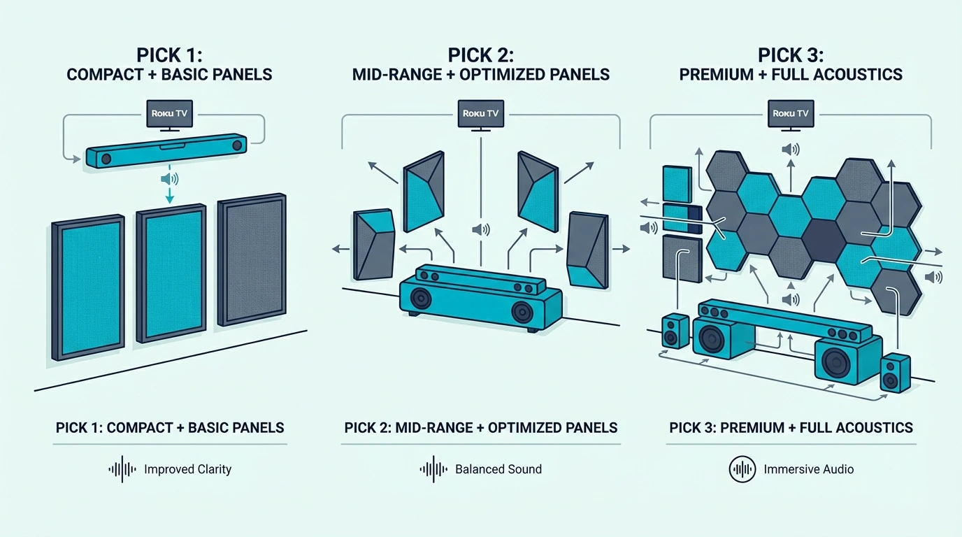 Best soundbar picks for Roku TVs