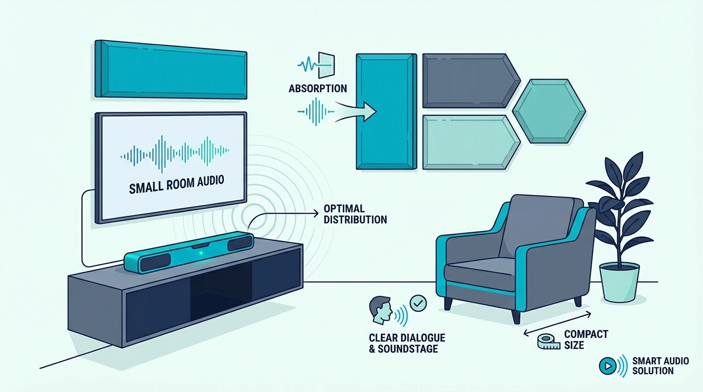 Small room factors for choosing a soundbar