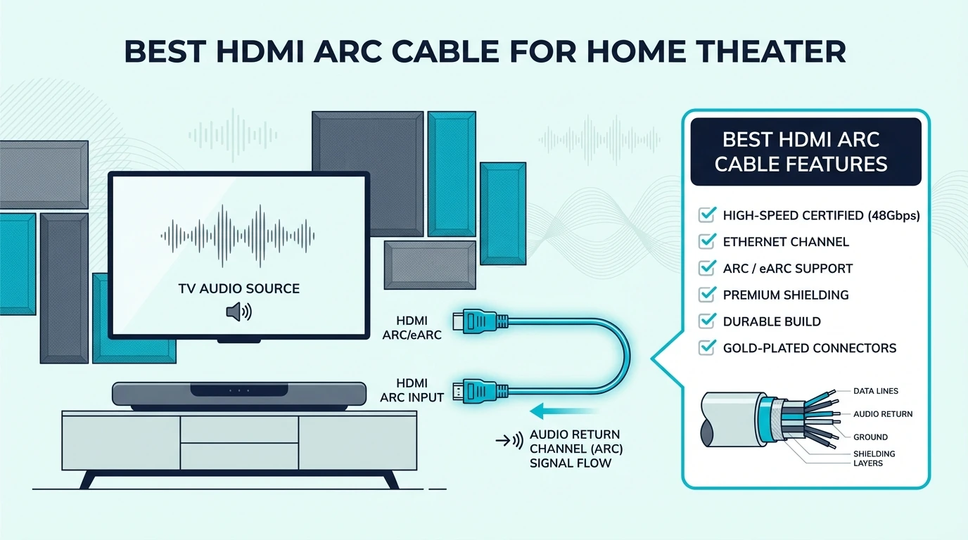 HDMI ARC cable recommendation for home theater soundbars