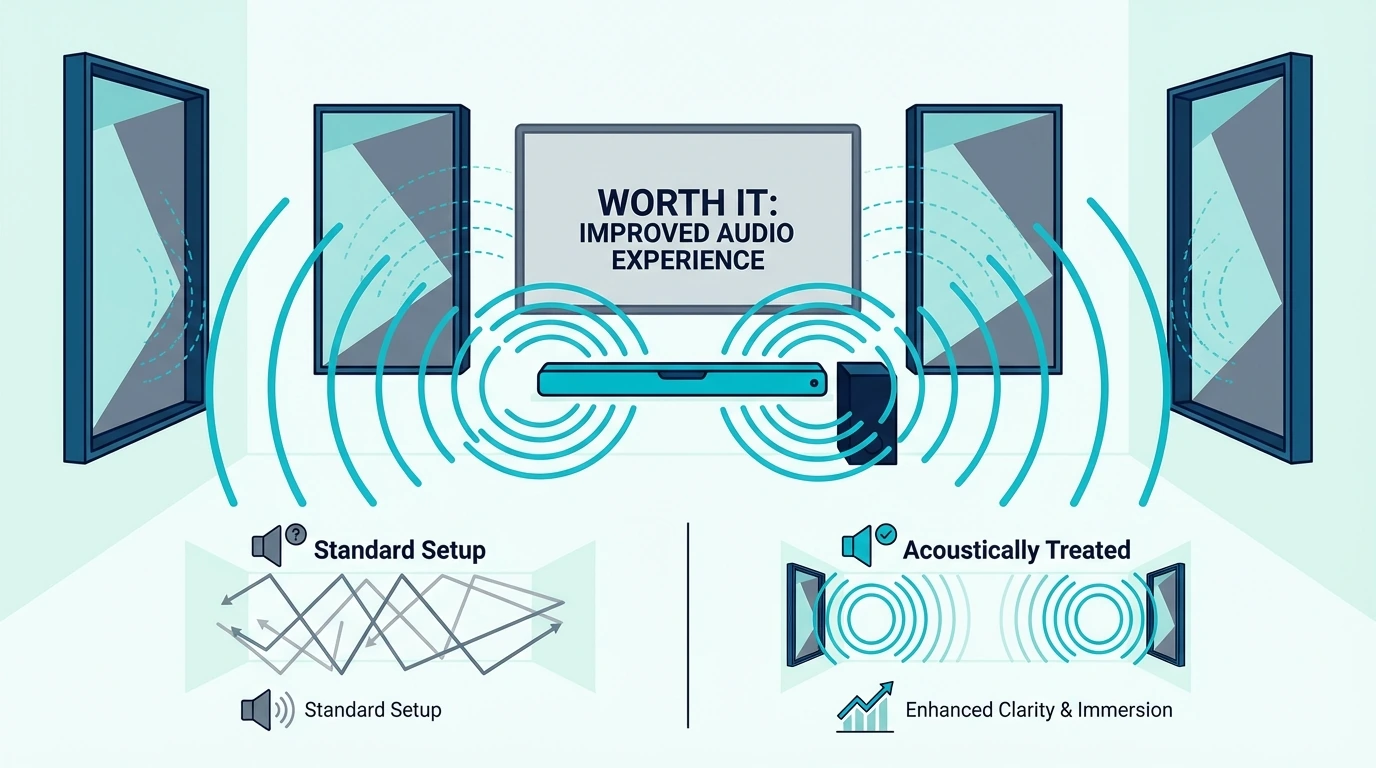 When a soundbar with subwoofer is worth buying