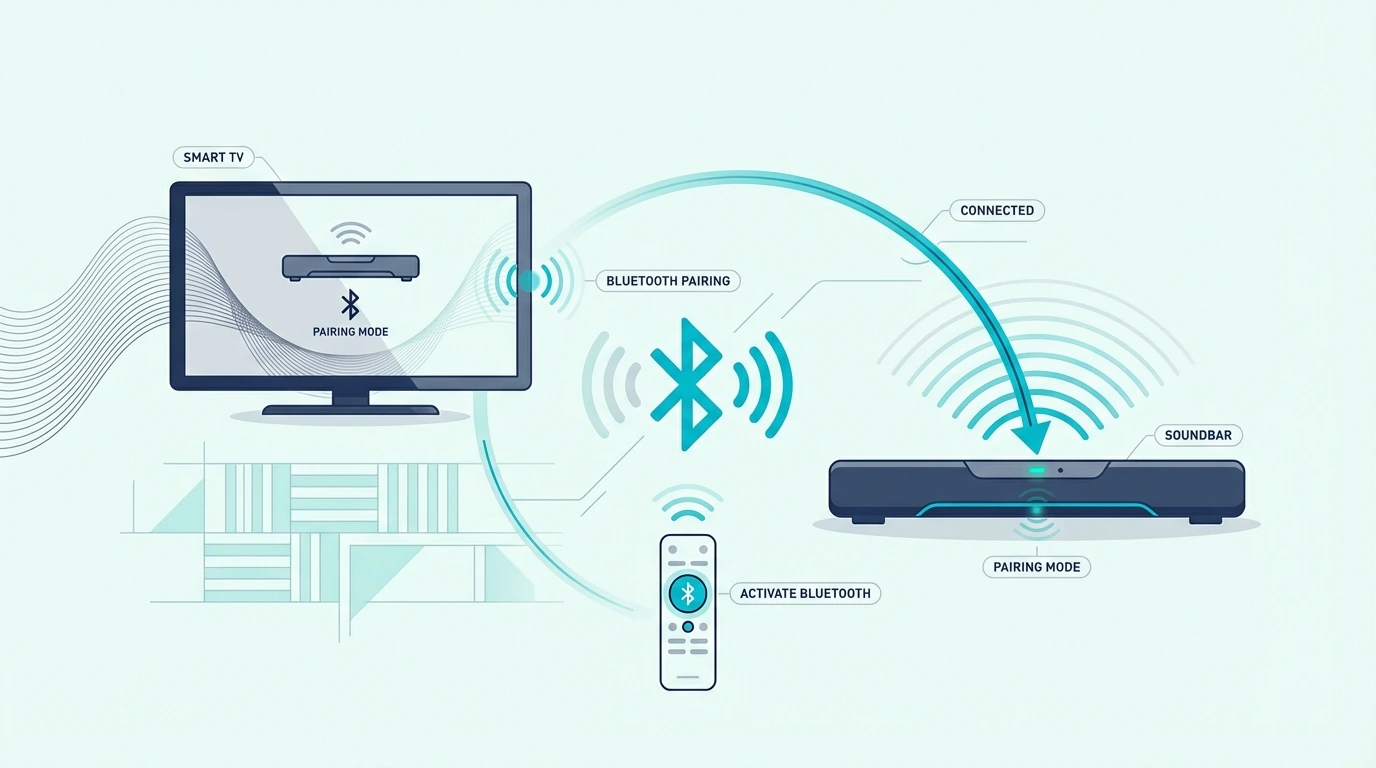 Pairing and reconnecting an iLive Bluetooth soundbar