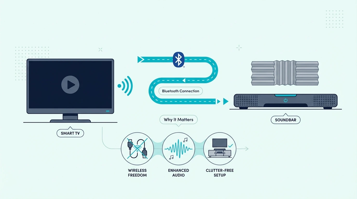 Why Bluetooth TV-to-soundbar connection settings matter