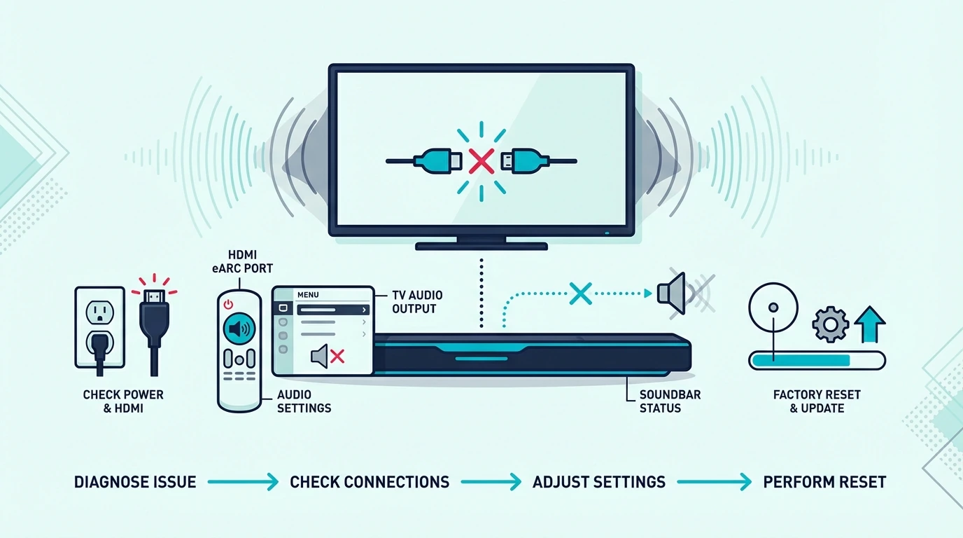 LG HDMI ARC connection stopped working with a soundbar