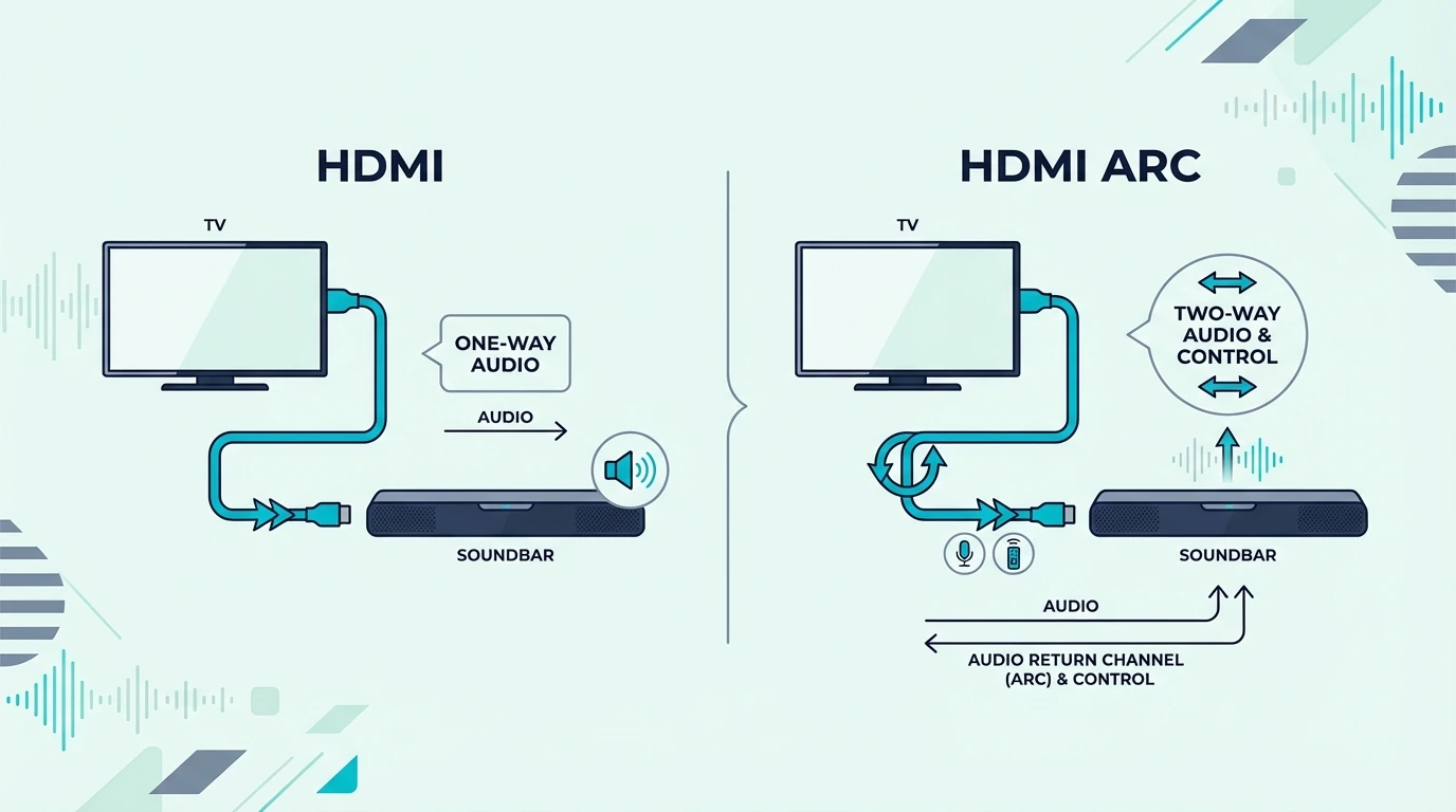 When HDMI ARC is needed for TV-to-soundbar audio