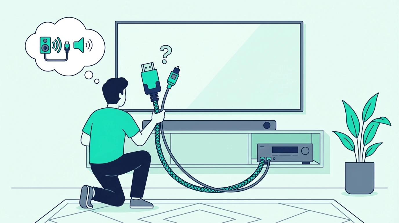 When a better HDMI or optical cable helps a soundbar setup