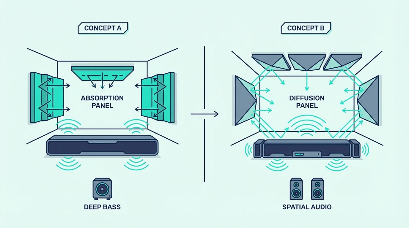 Surround sound and feature differences between JBL and Samsung soundbars