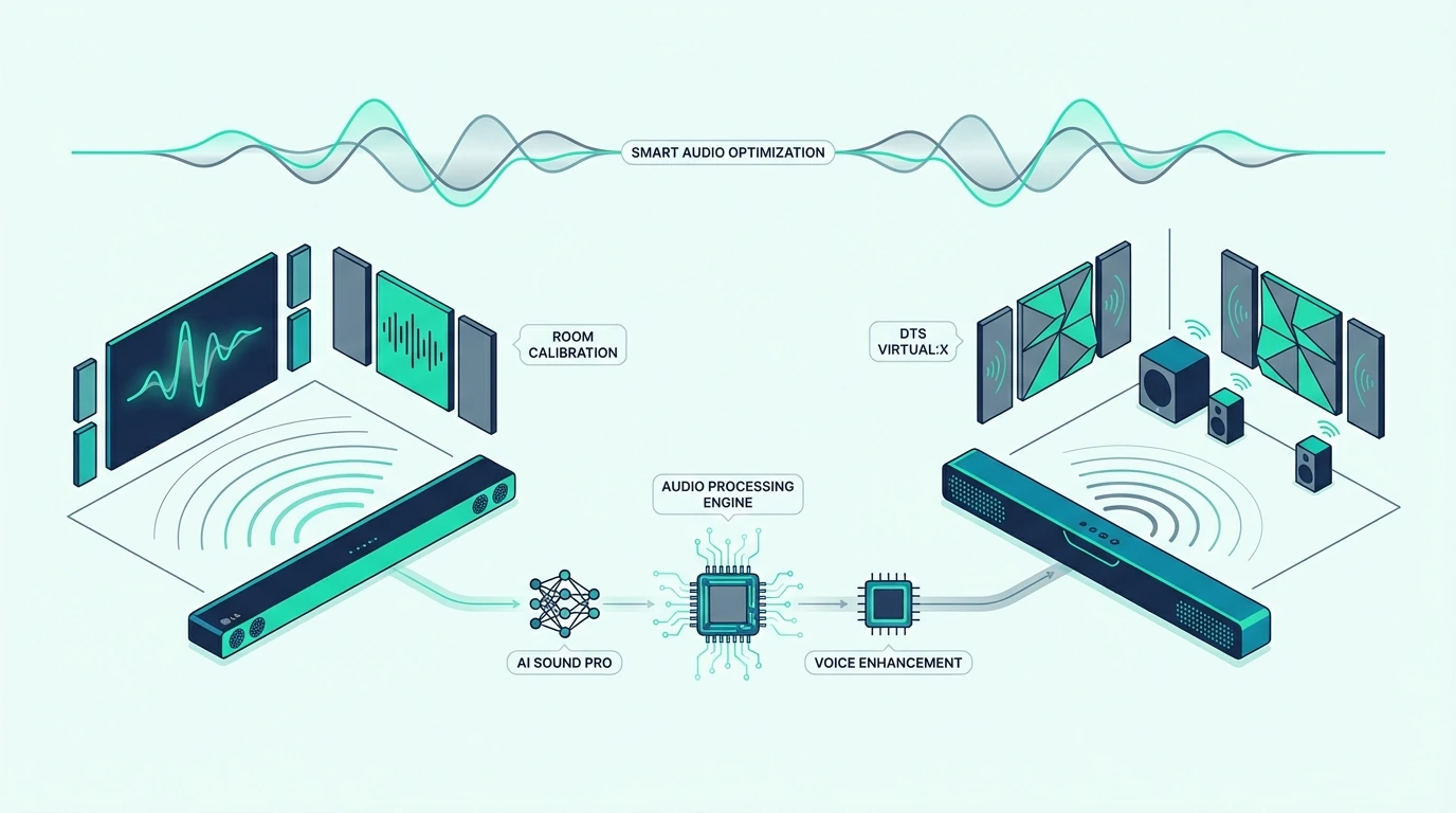 LG and Vizio soundbars compared side by side