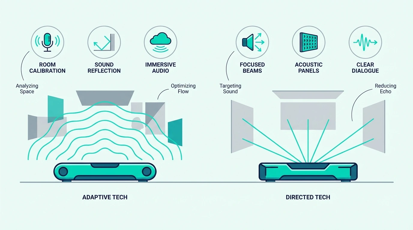 Setup and room fit comparison for Sonos and Bose soundbars