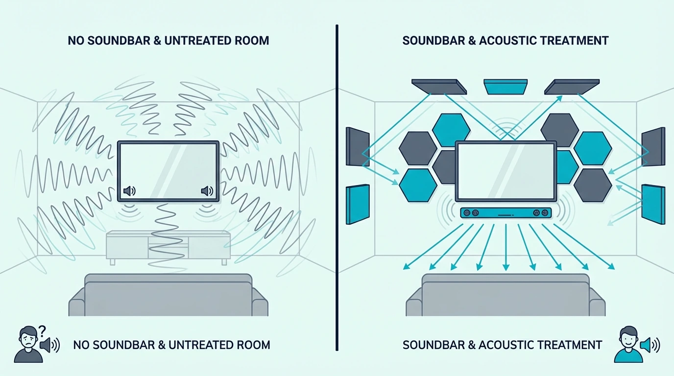 When adding a soundbar makes the biggest difference