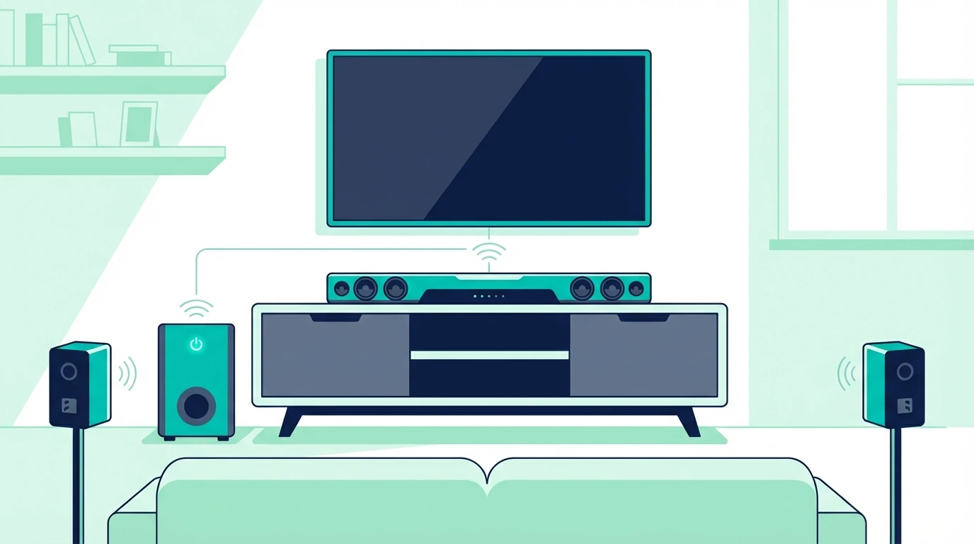 Middle ground options between a soundbar and a receiver system