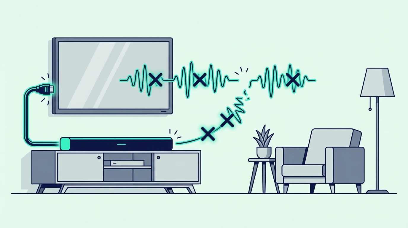 HDMI ARC and eARC dropouts causing soundbar audio cuts