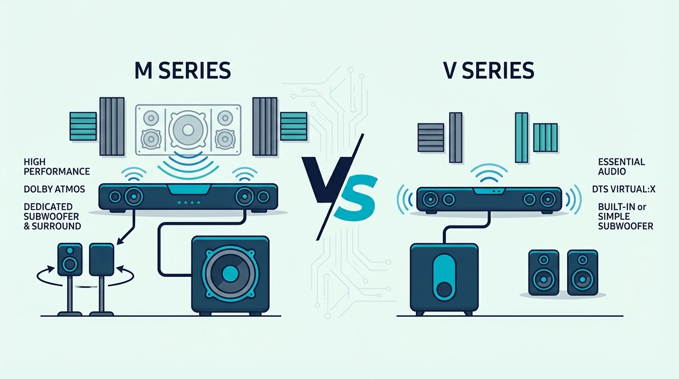 M Vs V for best vizio soundbar
