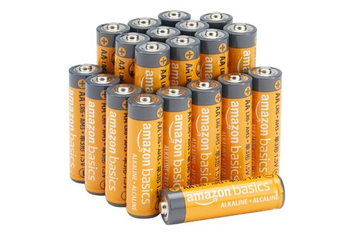 Amazon Basics' 20-pack of AA alkaline batteries