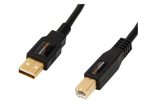 Amazon Basics' 6-foot USB 2.0 A-to-B cable