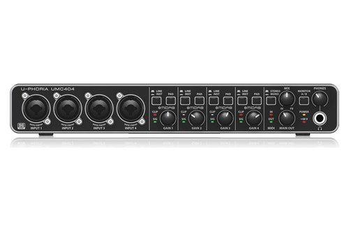 the Behringer UMC404HD