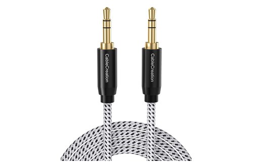 CableCreation's 6-foot stereo aux cable
