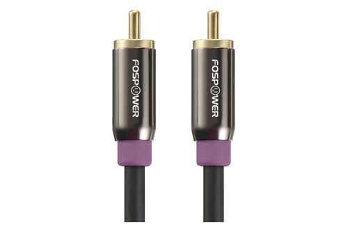 FosPower's 6-foot RCA subwoofer cable
